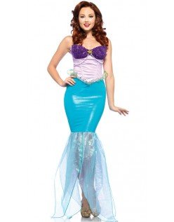Havfrue Prinsesse Undersea Ariel Kostume
